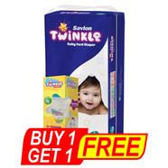 Savlon Twinkle Pant system Baby Diaper (L Size) (34 pcs) (240 ml Twinkle pp baby Feeder) FREE image
