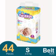 Savlon Twinkle Belt System Baby Diaper (0-8 kg) (44 Pcs) image