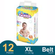 Savlon Twinkle Belt System Baby Diaper (11-25 kg) (12 Pcs) - HP26