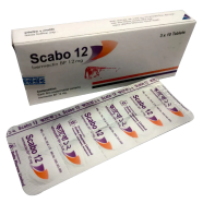 Scabo 12 mg Tablet 10's strip image