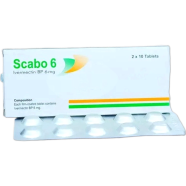 Scabo 6 mg Tablet 10's strip image