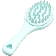 Scalp Massage Bath Massager Brush (Multi Color) image