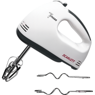 Scarlett Electric Egg Beater and Mixer for Cake Cream - White image
