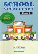 School Vocabulary - Class 6 image