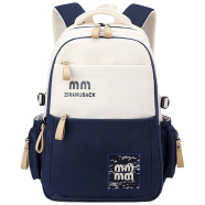 Schoolbags, College Cute Large-capacity Backpacks, Simple Casual Backpacks(Blue) image