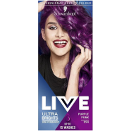 Schwarzkopf Live Ultra Brights Semi-Permanent Colour - 094 Purple Punk image