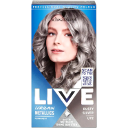 Schwarzkopf Live Urban Metallics Hair Colour - U72 Dusty Silver image