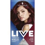 Schwarzkopf Live Urban Metallics Hair Colour - U68 Ruby Glaze image