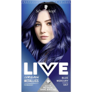 Schwarzkopf Live Urban Metallics Hair Colour - U67 Blue Mercury image