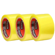 Scotch Packaging Tape 50 Yards 3 Pcs image