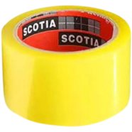 Scotch Tape - 40 Yards (Transparent) 2 inch Wide-it's seems to see yellow but tape Transparent image