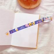 Scrap Booking Trendy Washi Tape Stickers - 1 Pcs image