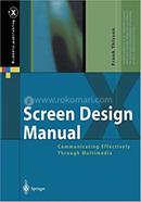 Screen Design Manual image