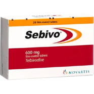 Sebivo 600 mg Tablet 14's Strip image