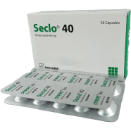 Seclo 40 mg 10's Strip Capsule image