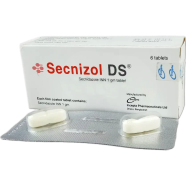 Secnizol DS 1 gm Tablet 2's strip image