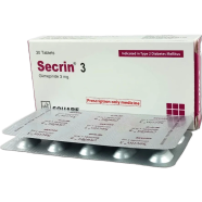 Secrin 3 mg Tablet 10's Strip image