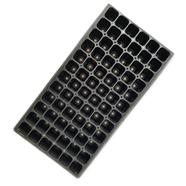 Durable Plastic Seeding Tray Black (72 Big Cell)