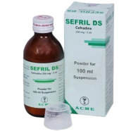 Sefril DS 250 mg/5 ml Powder for Suspension 100 ml bottle image