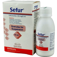 Sefur 125 mg/5 ml Powder for Suspension 70 ml bottle image