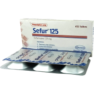Sefur 125 mg Tablet 10's Strip image