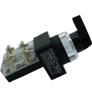 Selector Switch 250V AC 5A On-Off Two Position Knob Switch image