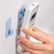 Self-Adhesive Plastic Hooks for TV and AC Remote Control Storage (2 Pairs) icon