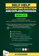 Self Help Accounting Solution and Explanation Book image