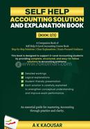 Self Help Accounting Solution and Explanation Book image