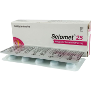 Selomet 25 mg Tablet 10's Strip image