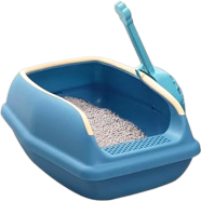 Semi-Enclosed High Side Sifting Litter Box With Scoop icon
