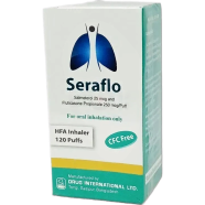 Seraflo (25 Mcg, 250 Mcg)/Puff Inhaler 120 Metered Doses image