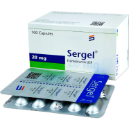 Sergel 20 Mg Tablet Tablet 10's Strip image