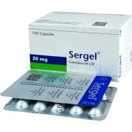 Sergel 20 mg Capsule 10 Strip image