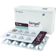 Sergel 40 mg 10's Strip Capsule icon