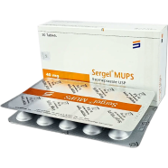 Sergel MUPS 40 mg MUPS Tablet 10's strip image