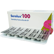 Serolux 100 mg Tablet 10's Strip image