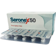 Seronex 50 mg Tablet 10's Strip image