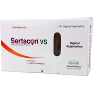 Sertacon VS 300 mg Vaginal Suppository 1's Pack image