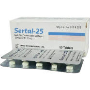 Sertal 25 mg Tablet 10's Strip image