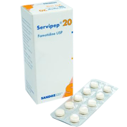 Servipep 20 mg 10's Strip Tablet image