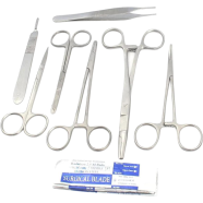 Set Of 9 Pcs Student Basic Comprehensive Instruments image
