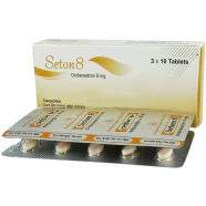Seton 8 mg Tablet 10's Strip image