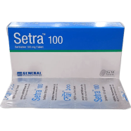 Setra 100 mg Tablet 10's Strip image