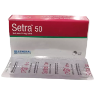 Setra 50 mg Tablet 10's Strip image