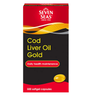 Seven Seas Cod Liver Oil Gold - 500 Capsules image