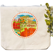 Sevendays Chattogram Heritage (Round) Canvas Tote Bag image