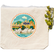 Sevendays Chattogram (Ocean) (Round) Canvas Tote Bag image