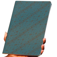 Sevendays Dhakai Muslin Forest Green Notebook image