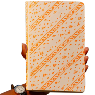 Sevendays Dhakai Muslin Orange Notebook image